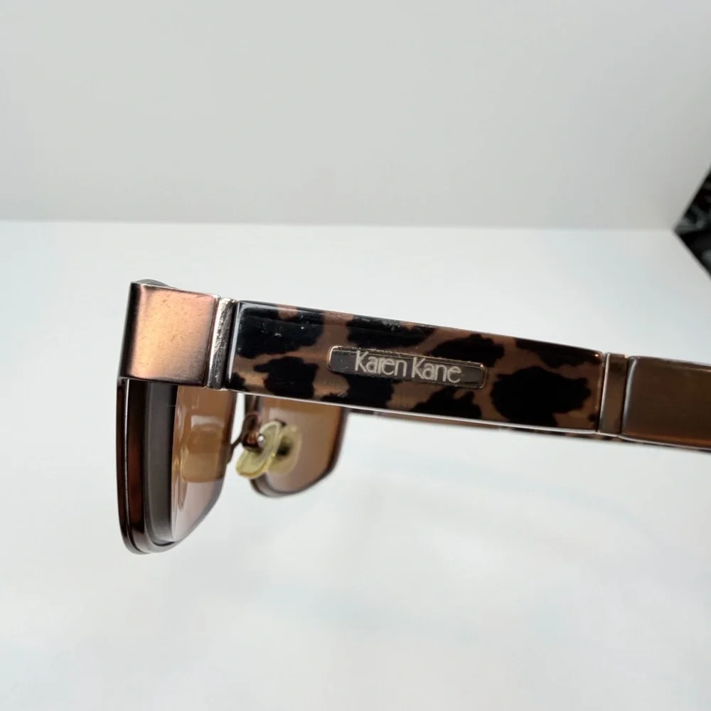 KAREN KANE WOOD ROSE MOCHA KAREN KANE SUNGLASSES/EYEGLASSES FRAME ONLY 53•16•135
